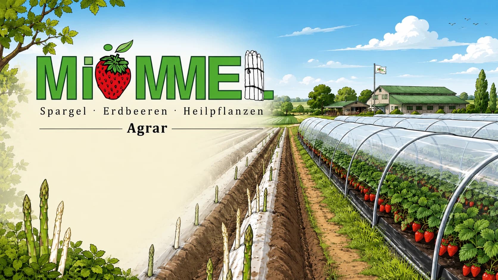 Mömmel Agrar — Spargel, Erdbeeren, Heilpflanzen